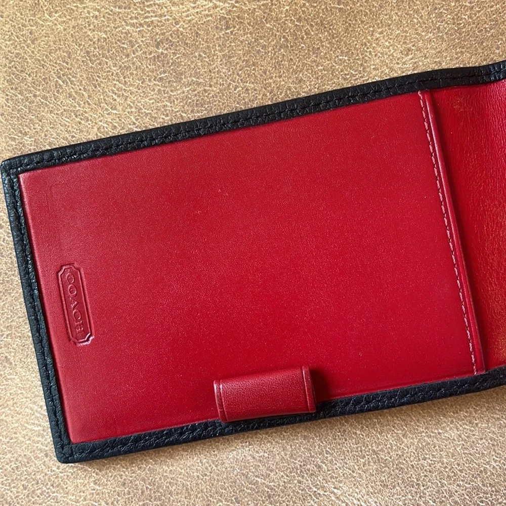 Coach Pebbled Leather Wallet
